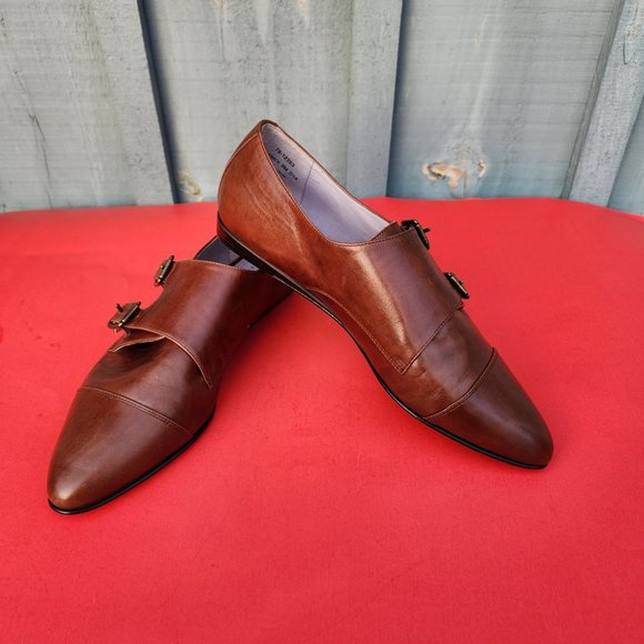 Johnston & Murphy 1850 Women's Brown Leather Shoes S 9M - Picture 7 of 8